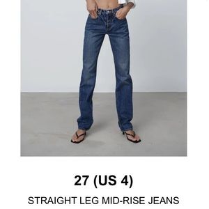 Straight Leg Jeans